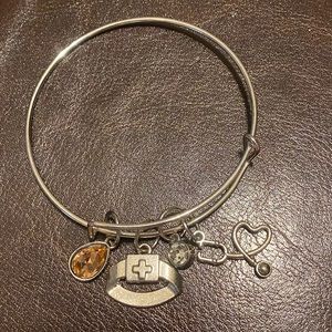 Nurse charm bangle